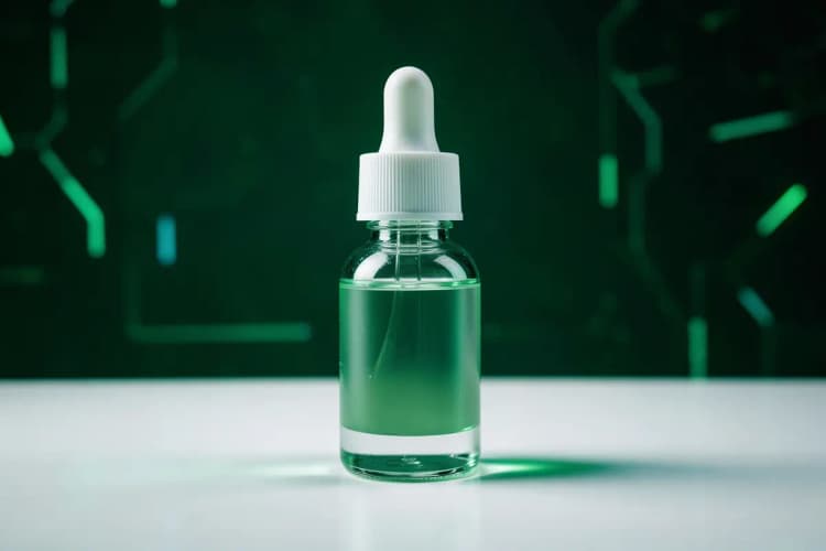 Frasco de Minoxidil 5% com conta-gotas